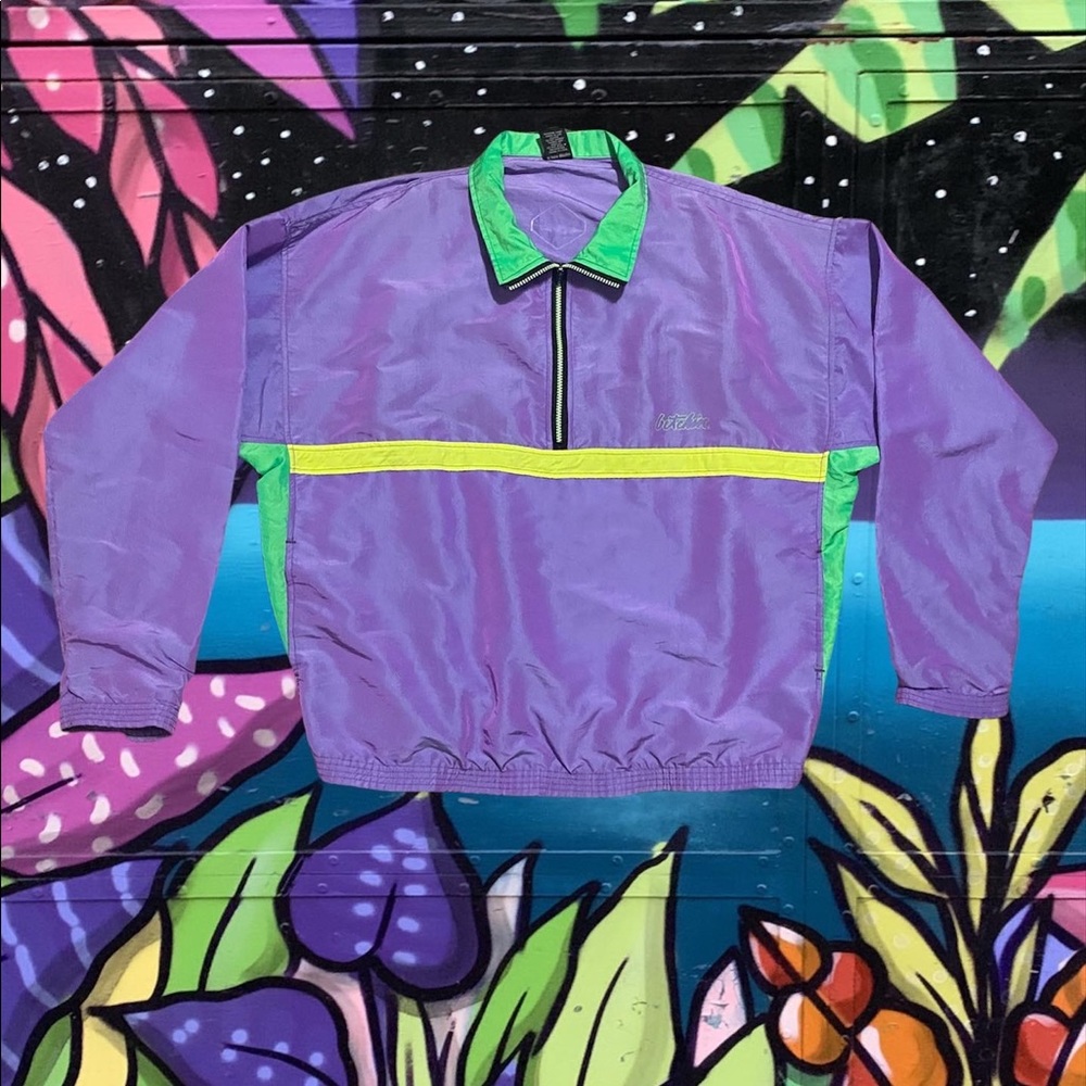 80s Vintage Windbreaker Size Large
